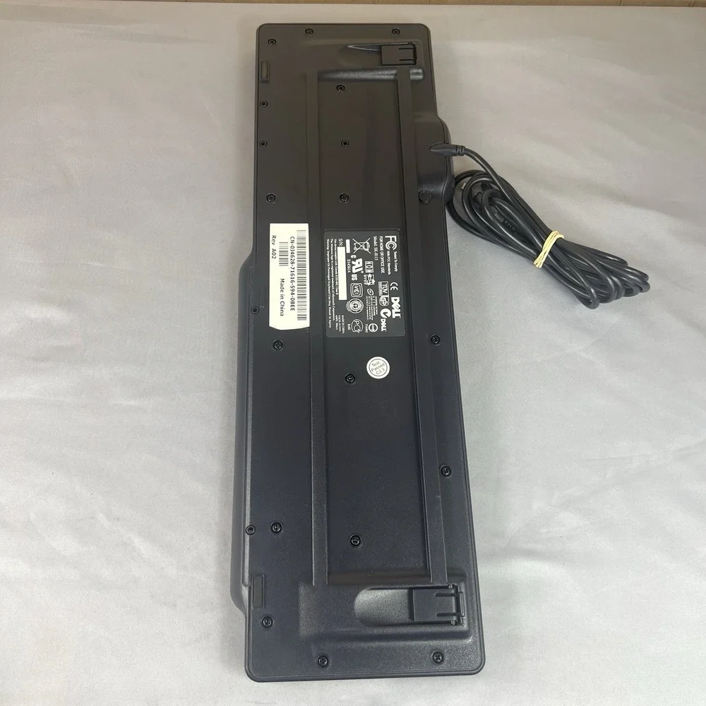 Dell SK-8115 Wired USB Keyboard Black English QWERTY Plug-Play Used